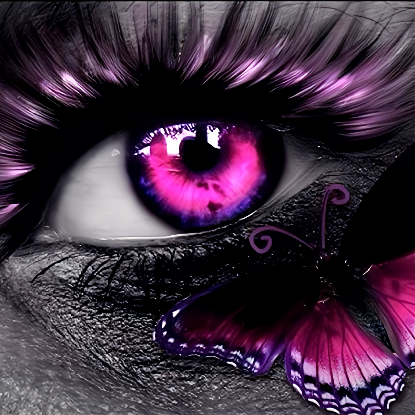 Juni | Butterfly Eye mit AB Farben